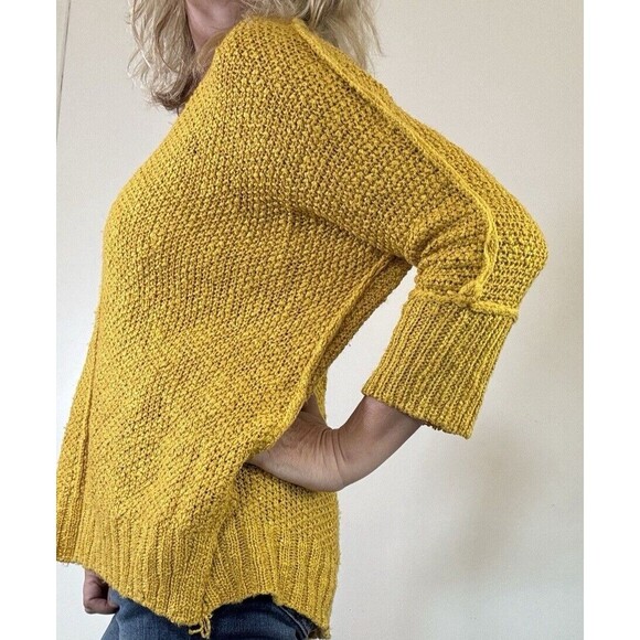 Soft Chunky Knit Oversize Dolman Sleeve Cozy Comfy Versatile Sweater Med/Large - Picture 5 of 7